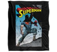 Superman Alternate Manta súper Suave con Tacto Sedoso - 152 x 127 cm
