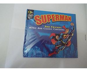 Superman and Friends Classic Cartoons and Music CD & DVD