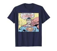 Superman Bad Guys Get Coal Camiseta