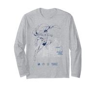 Superman Caped Super Hero Daily Planet Tendencias DC Comics Manga Larga