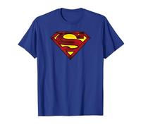 Superman Charcoal Shield Camiseta