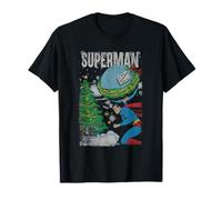 Superman Christmas Around The World Camiseta