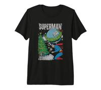 Superman Christmas Around The World Camiseta Premium