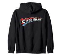 Superman Chrome Logo Sudadera con Capucha