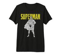Superman Classic Stance Camiseta Premium