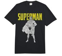 Superman Classic Stance Comfort Colors Adult Heavyweight T-Shirt