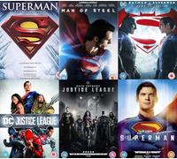 Superman Complete 10 Film Collection DVD - Superman 5-Film Collection /Man Of Steel / Batman V Superman: Dawn Of Justice / Justice League / Zac Snyder's Justice League / Superman DVD 2025