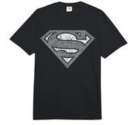 Superman Cracked Shield Comfort Colors Adult Heavyweight T-Shirt
