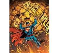 Superman "Daily Planet de Impresiones de Lienzo, 60 x 80 cm, Multicolor