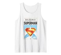 Superman Daily Planet Estilo de periódico Camiseta sin Mangas