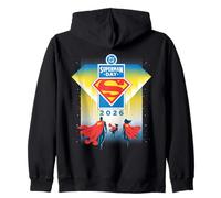 Superman Day 2026 Key Art Sudadera con Capucha