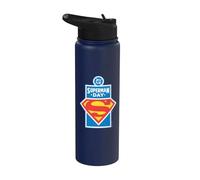 Superman Day 2026 Logo Stainless Steel Insulated Water Bottle