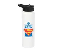 Superman Day 2026 Logo Stainless Steel Insulated Water Bottle