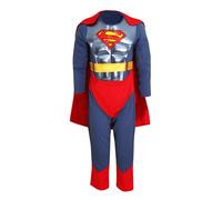 Superman Disfraz Diseño Metalizado para Niños/Niñas (BN4957)