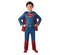 Superman - Disfraz Justice League Movie Classic infantil, multicolor, M (Rubie's Spain 640811-M)