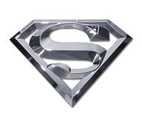 Superman - Emblema 3D Cromado ABS para Coche