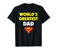Superman Father's Day World Greatest Dad Camiseta