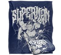 Superman Flying Band Manta súper suave con tacto sedoso - 152 x 127 cm