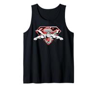 Superman Flying Broken Shield Camiseta sin Mangas