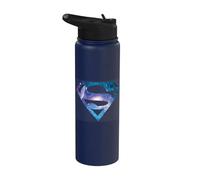Superman Galaxy 2 Shield Stainless Steel Insulated Water Bottle