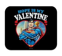 Superman Hope is My Valentine - Alfombrilla de ratón fina de perfil bajo