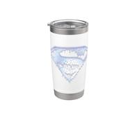 Superman Ice and Snow Shield Vaso térmico de acero inoxidable de doble pared