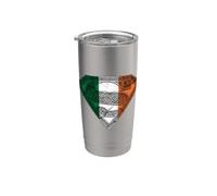Superman Irish Celtic Shield Vaso térmico de acero inoxidable de doble pared