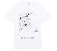 Superman Kids con Capa de superhéroe Daily Planet DC Comics Trend Comfort Colors Adult Heavyweight T-Shirt