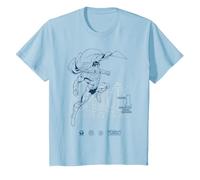 Superman Kids, superhéroe con Capa, Daily Planet Trend DC Comics Camiseta