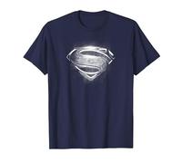Superman Man of Steel Contrast Symbol Camiseta