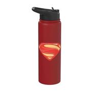 Superman Man of Steel New Solid Shield Stainless Steel Insulated Water Bottle
