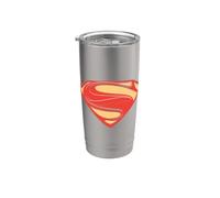 Superman Man of Steel New Solid Shield Vaso térmico de acero inoxidable de doble pared
