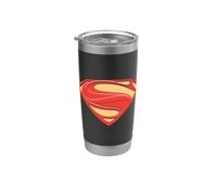 Superman Man of Steel New Solid Shield Vaso térmico de acero inoxidable de doble pared