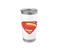 Superman Man of Steel Solid Shield Vaso térmico de acero inoxidable de doble pared