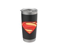 Superman Man of Steel Solid Shield Vaso térmico de acero inoxidable de doble pared