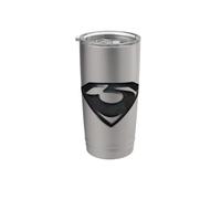 Superman Man of Steel Zod Shield Vaso térmico de acero inoxidable de doble pared