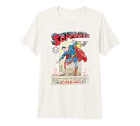 Superman Old School Flight Camiseta Premium