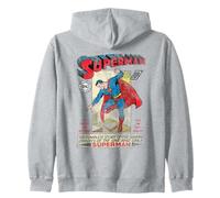Superman Old School Flight Sudadera con Capucha