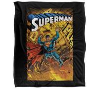 Superman One Manta súper Suave con Tacto Sedoso - 152 x 127 cm