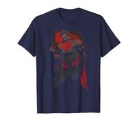 Superman Red Son Camiseta, Hombre, Azul Marino, M