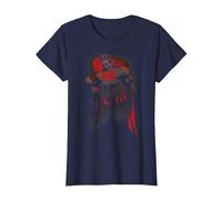 Superman Red Son Camiseta, Mujer, Azul Marino, L
