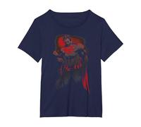 Superman Red Son Camiseta, Mujer Tallas Grandes, Azul Marino, 5XL Grande