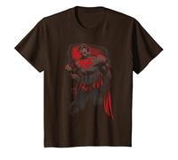 Superman Red Son Camiseta, Niños, Marrón, 8 años