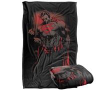 Superman Rojo Son Manta súper suave con tacto sedoso - 91 x 147 cm