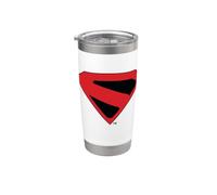 Superman Shield 1996 Vaso térmico de acero inoxidable de doble pared