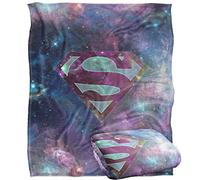 Superman Spaced Out Logo Manta súper suave con tacto sedoso - 152 x 127 cm