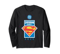 Superman Superman Day 2025 Logo Manga Larga