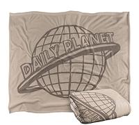 SUPERMAN The Daily Planet Manta súper Suave con Tacto Sedoso - 152 x 127 cm