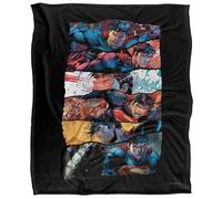 Superman Torn Collage Manta súper Suave con Tacto Sedoso - 152 x 127 cm