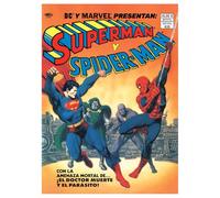 Superman y spiderman. dc-marvel treasury edition.